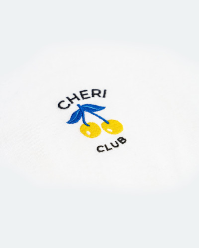 Tshirt cheri club SS24 brodé marque française