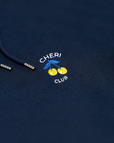 Hoodie Cheri Club yellow cherry