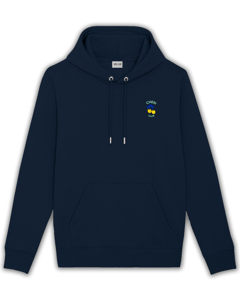 Hoodie cheri club sweat brodé