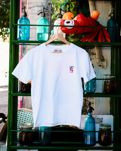 Tshirt cheri club pastis Panis Montpellier maison artaud