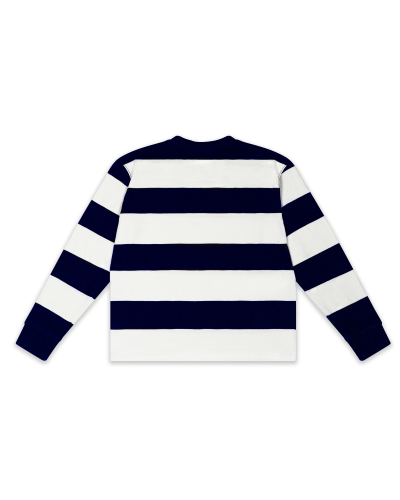 La Marinière CHERI CLUB | T-shirt rayé Manches Longues Coton Épais