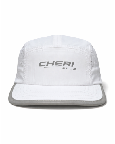 cheri running cap white